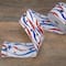 Red White & Blue Striped Swirl Wired Spring Craft Ribbon, 2.5" x 10yd.